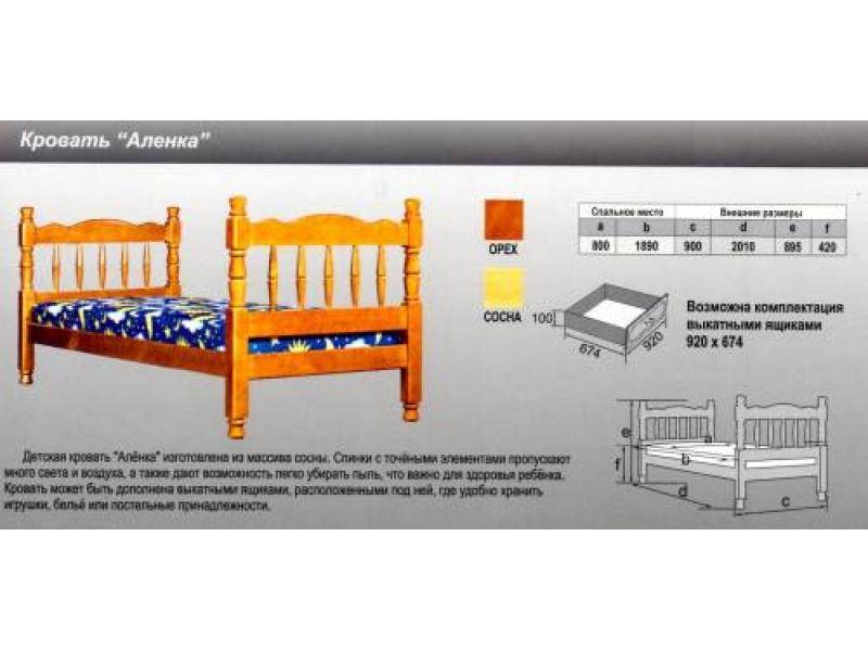 кровать аленка в Воронеже