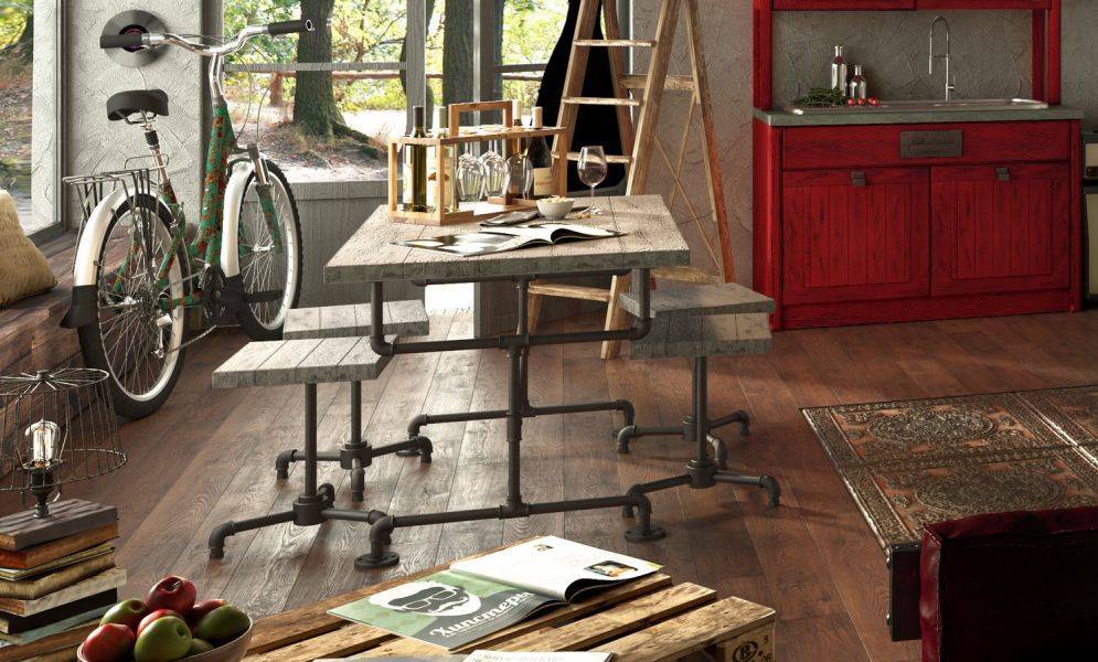 столовая группа home collection в стиле loft в Воронеже