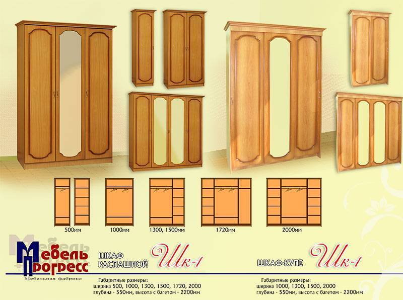 шкаф распашной «шк-1» в Воронеже