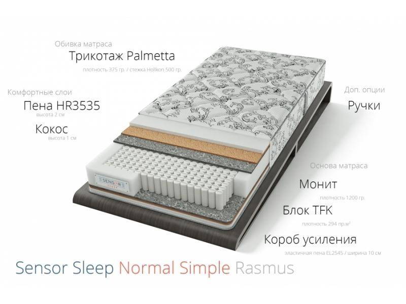 матрас расмус симпл в Воронеже