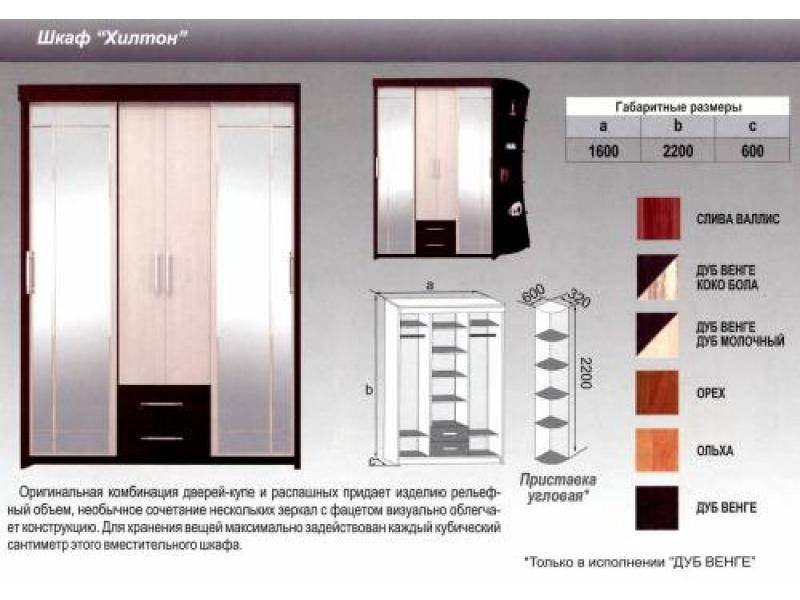 шкаф хилтон в Воронеже