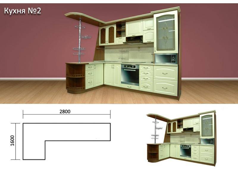 кухня № 2 в Воронеже