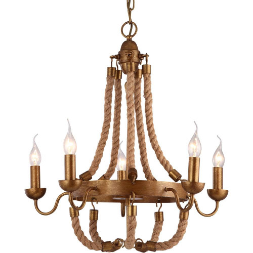 подвесная люстра arte lamp amaca a8957lm-5bz в Воронеже