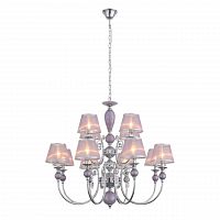 подвесная люстра st luce lilium sl175.103.12 розовая в Воронеже