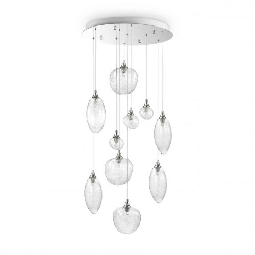 подвесная люстра ideal lux baco sp10 cromo в Воронеже