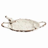 декоративное блюдо pewter dish серое в Воронеже