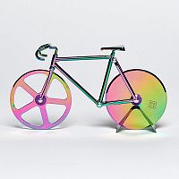 нож для пиццы из нержавеющей стали the fixie, радужный в Воронеже