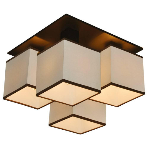 потолочная люстра arte lamp quadro a4402pl-4bk в Воронеже