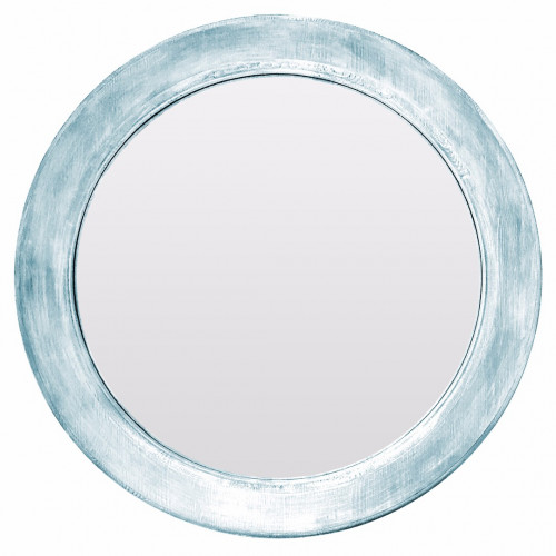 зеркало круглое голубое window blue в Воронеже