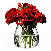 ваза округлая низкая flower 17 см в Воронеже