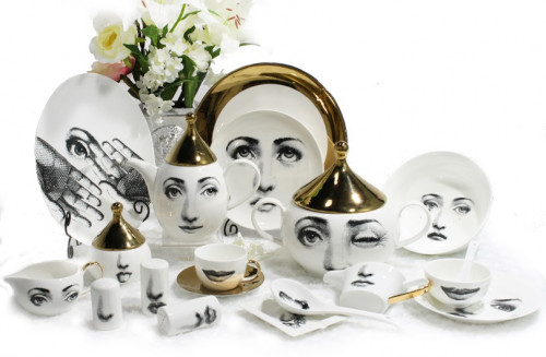 столовый сервиз пьеро форназетти golden faces в Воронеже