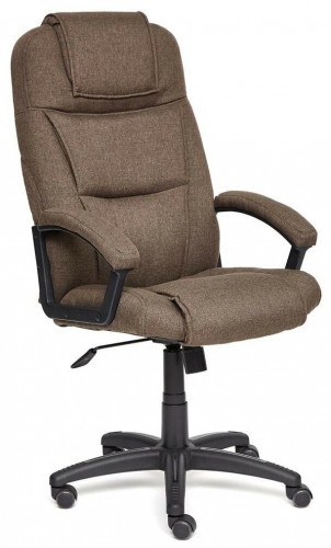 компьютерное кресло tetchair бергамо (крестовина пластик, обивка ткань) для руководителя в Воронеже