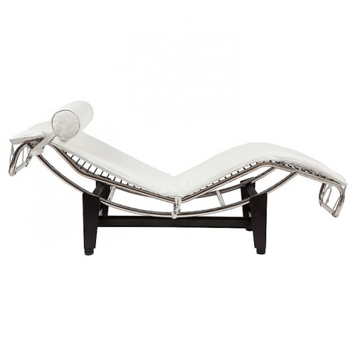 шезлонг chaise longue lc4 белый в Воронеже