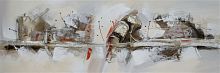 картина маслом морское сражение в Воронеже