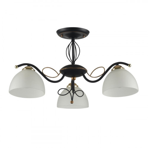 потолочная люстра idlamp ragia 554/3pf-blackpatina в Воронеже