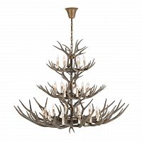 подвесная люстра st luce renna sl154.703.27 коричневая в Воронеже