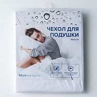 чехол защитный на подушку с мембраной blue sleep hybrid 050*070 в Воронеже