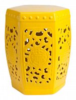 керамический столик-табурет design stool yellow в Воронеже