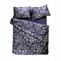 комплект постельного белья decoflux сатин 2 семейный peony indigo в Воронеже
