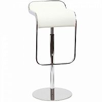 барный стул lem style piston stool белая кожа в Воронеже