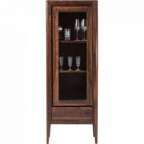 шкаф-витрина brooklyn walnut коричневый 65x40 в Воронеже