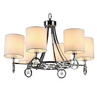 люстра km0843p-6 от delight collection белая/ хром в Воронеже