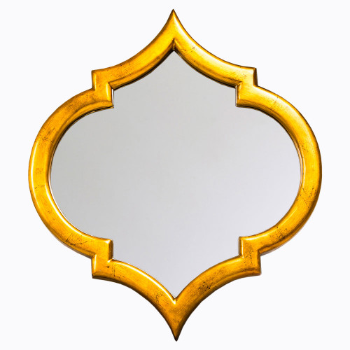 зеркало золотое фигурное 52х59 см доминик в Воронеже