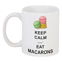 кружка с рисунком macarons в Воронеже