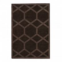 ковер ashton cocoa coffe 120x170 коричневый в Воронеже