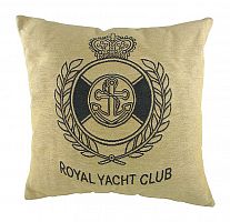 подушка с гербом королевского royal yacht club в Воронеже