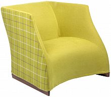 кресло vivienne armchair yellow checkerboard в Воронеже