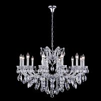 подвесная люстра crystal lux hollywood sp12 chrome в Воронеже