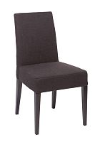 стул aylso dining chair кожа тёмно-коричневая в Воронеже