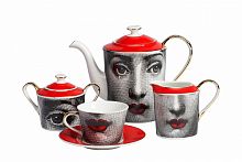 чайный сервиз faces пьеро форназетти red в Воронеже