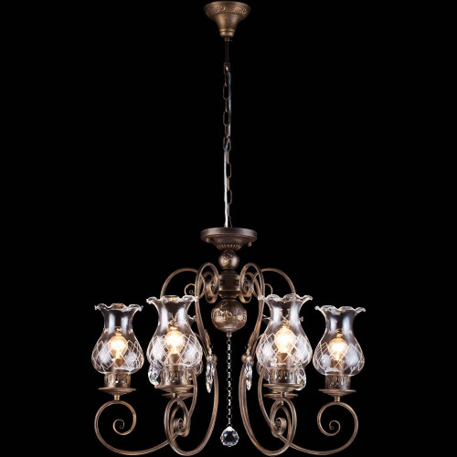 подвесная люстра arte lamp palermo a2053lm-6br в Воронеже