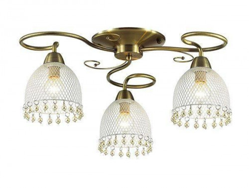потолочная люстра lumion agnessa 3269/3c белая в Воронеже