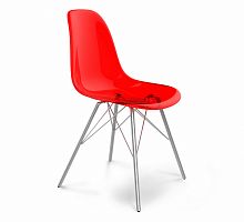 стул dsr красный s37 (eames style) в Воронеже