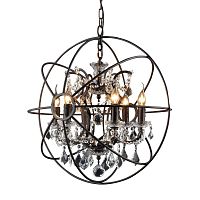люстра foucault's orb crystal d52 антик (темная) чёрная в Воронеже