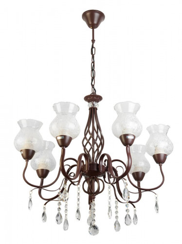 подвесная люстра toplight kelli tl5680d-07pg в Воронеже