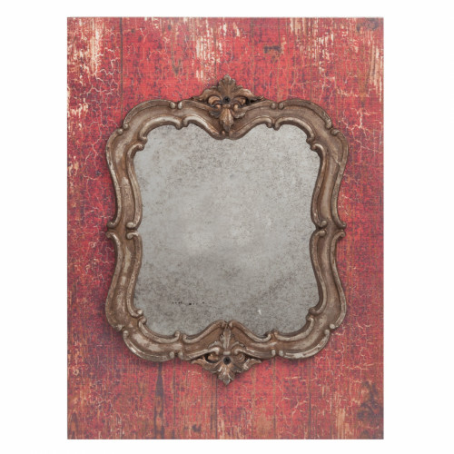 зеркало настенное на деревянном панно pontmercy three в Воронеже