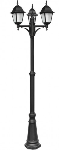 садово-парковый светильник arte lamp bremen a1017pa-3bk в Воронеже
