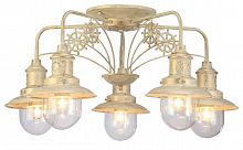 потолочная люстра arte lamp sailor a4524pl-5wg в Воронеже