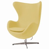 кресло egg chair желтое в Воронеже