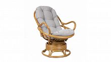 кресло-качалка swivel rocker коричневый в Воронеже