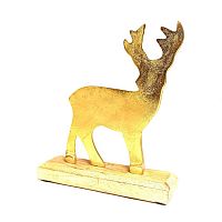 украшение декоративное golden raindeer, 22х18х5 см в Воронеже
