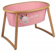 деревянная люлька с розовой колыбелью sleep up в Воронеже