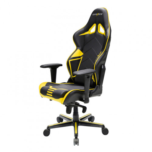 кресло геймерское dxracer racing rv131 черно-желтое в Воронеже