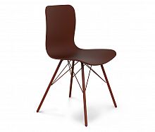 стул dsr коричневый s40 (eames style) в Воронеже