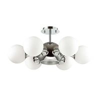 потолочная люстра odeon light miolla 3972/7c белая в Воронеже