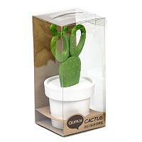 ножницы cactus с держателем, белые с зеленым в Воронеже